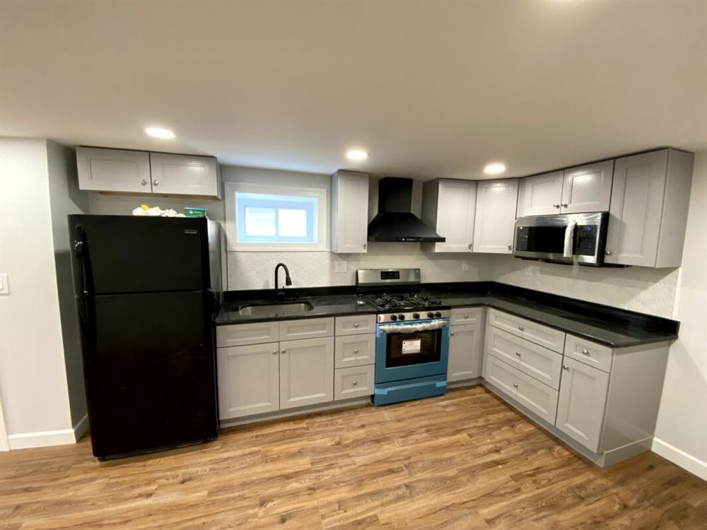 kitchen cabinet interior showing construction quality and durability features